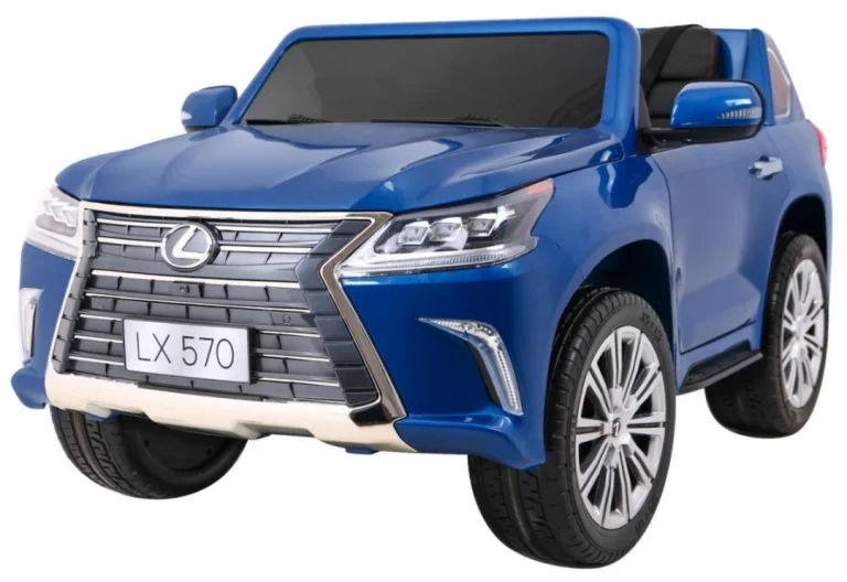 Lexus Lx570 Obojeni Automobil Za 2 Djece Plavi Suv + Daljinski Upravljač, Plava 1
