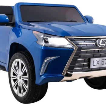 Lexus Lx570 Obojeni Automobil Za 2 Djece Plavi Suv + Daljinski Upravljač, Plava 11