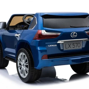 Lexus Lx570 Obojeni Automobil Za 2 Djece Plavi Suv + Daljinski Upravljač, Plava 16