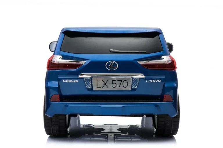 Lexus Lx570 Obojeni Automobil Za 2 Djece Plavi Suv + Daljinski Upravljač, Plava 17