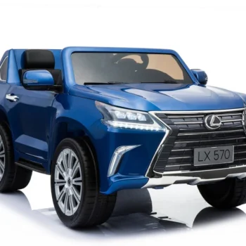 Lexus Lx570 Obojeni Automobil Za 2 Djece Plavi Suv + Daljinski Upravljač, Plava 18