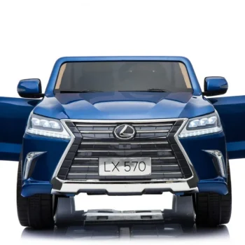 Lexus Lx570 Obojeni Automobil Za 2 Djece Plavi Suv + Daljinski Upravljač, Plava 19