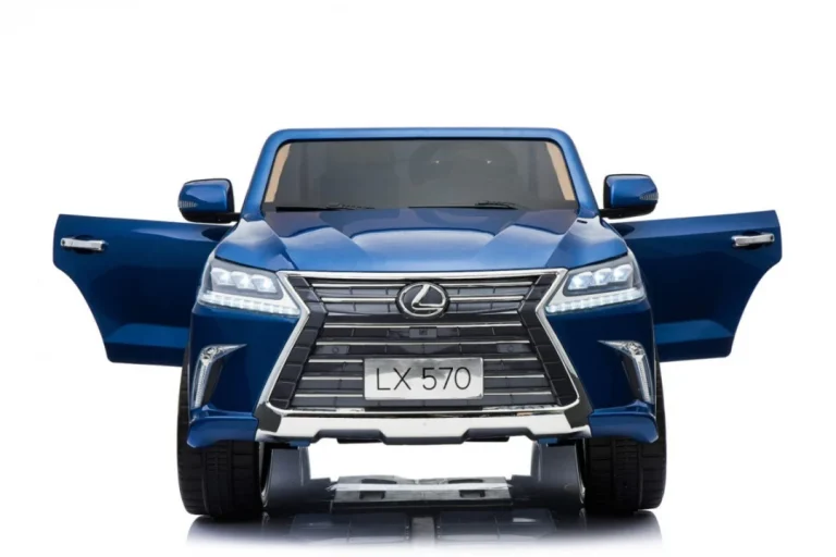 Lexus Lx570 Obojeni Automobil Za 2 Djece Plavi Suv + Daljinski Upravljač, Plava 19