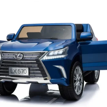 Lexus Lx570 Obojeni Automobil Za 2 Djece Plavi Suv + Daljinski Upravljač, Plava 20
