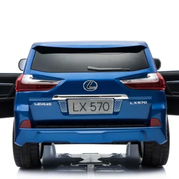 Lexus Lx570 Obojeni Automobil Za 2 Djece Plavi Suv + Daljinski Upravljač, Plava 22