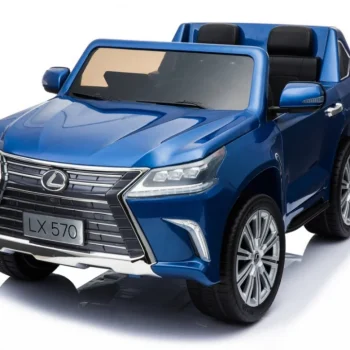 Lexus Lx570 Obojeni Automobil Za 2 Djece Plavi Suv + Daljinski Upravljač, Plava 23