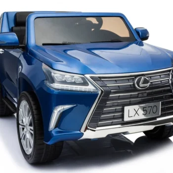 Lexus Lx570 Obojeni Automobil Za 2 Djece Plavi Suv + Daljinski Upravljač, Plava 24