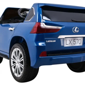 Lexus Lx570 Obojeni Automobil Za 2 Djece Plavi Suv + Daljinski Upravljač, Plava 6