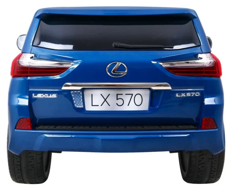 Lexus Lx570 Obojeni Automobil Za 2 Djece Plavi Suv + Daljinski Upravljač, Plava 7