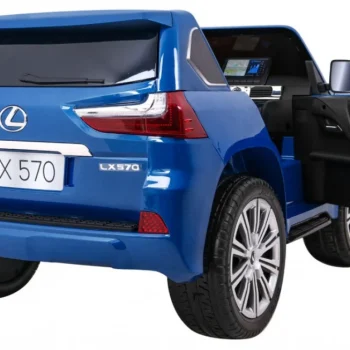 Lexus Lx570 Obojeni Automobil Za 2 Djece Plavi Suv + Daljinski Upravljač, Plava 9