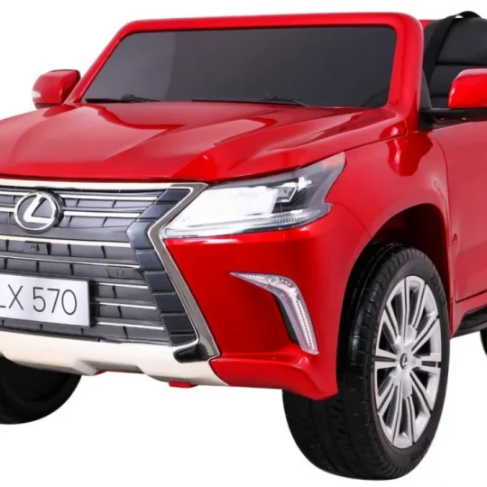 Lexus Lx570 Obojeni Automobil Za 2 Djece Crveni Suv + Daljinski Upravljač, Crvena 1