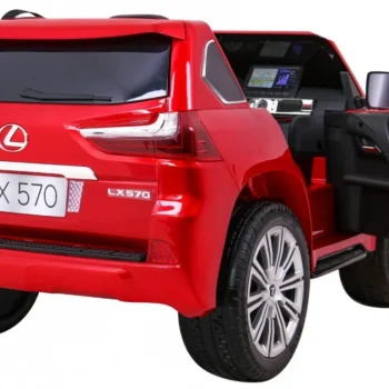 Lexus Lx570 Obojeni Automobil Za 2 Djece Crveni Suv + Daljinski Upravljač, Crvena 10