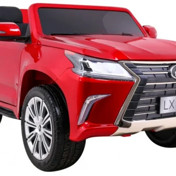 Lexus Lx570 Obojeni Automobil Za 2 Djece Crveni Suv + Daljinski Upravljač, Crvena 11