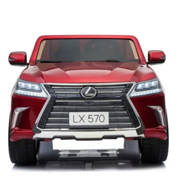 Lexus Lx570 Obojeni Automobil Za 2 Djece Crveni Suv + Daljinski Upravljač, Crvena 12