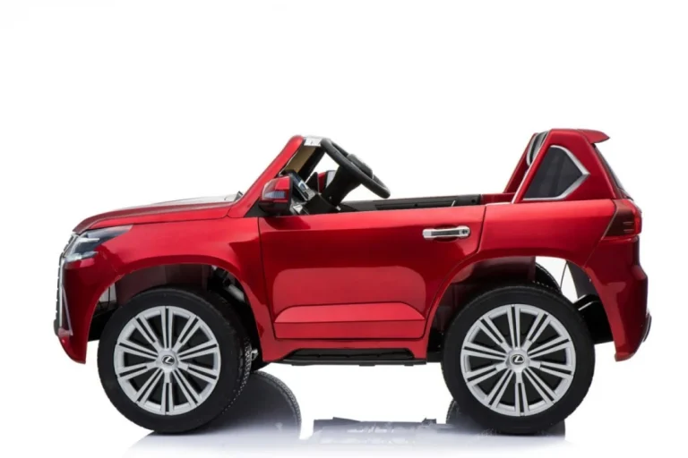 Lexus Lx570 Obojeni Automobil Za 2 Djece Crveni Suv + Daljinski Upravljač, Crvena 14