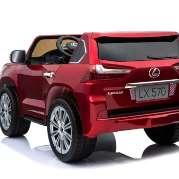 Lexus Lx570 Obojeni Automobil Za 2 Djece Crveni Suv + Daljinski Upravljač, Crvena 15