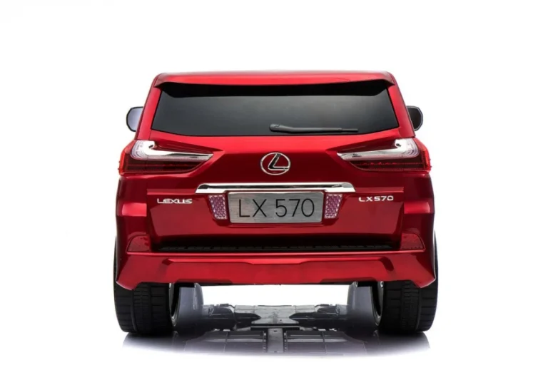 Lexus Lx570 Obojeni Automobil Za 2 Djece Crveni Suv + Daljinski Upravljač, Crvena 16