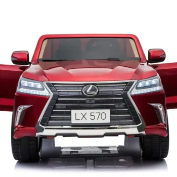 Lexus Lx570 Obojeni Automobil Za 2 Djece Crveni Suv + Daljinski Upravljač, Crvena 18