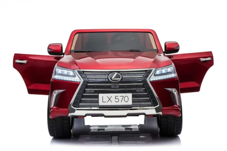 Lexus Lx570 Obojeni Automobil Za 2 Djece Crveni Suv + Daljinski Upravljač, Crvena 18