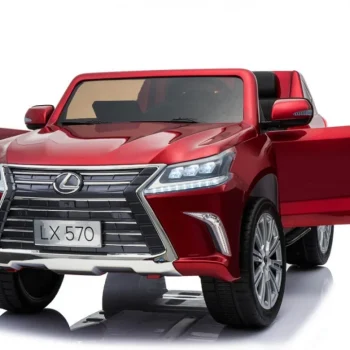 Lexus Lx570 Obojeni Automobil Za 2 Djece Crveni Suv + Daljinski Upravljač, Crvena 19