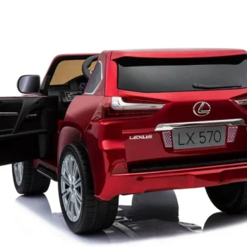 Lexus Lx570 Obojeni Automobil Za 2 Djece Crveni Suv + Daljinski Upravljač, Crvena 20