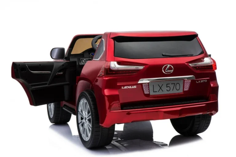 Lexus Lx570 Obojeni Automobil Za 2 Djece Crveni Suv + Daljinski Upravljač, Crvena 20