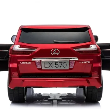 Lexus Lx570 Obojeni Automobil Za 2 Djece Crveni Suv + Daljinski Upravljač, Crvena 21