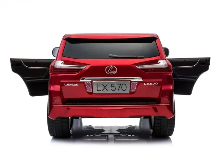 Lexus Lx570 Obojeni Automobil Za 2 Djece Crveni Suv + Daljinski Upravljač, Crvena 21