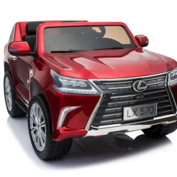 Lexus Lx570 Obojeni Automobil Za 2 Djece Crveni Suv + Daljinski Upravljač, Crvena 22