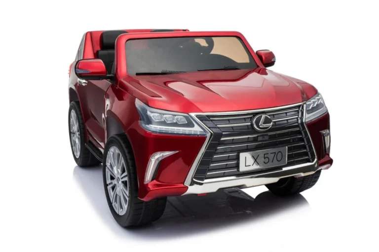 Lexus Lx570 Obojeni Automobil Za 2 Djece Crveni Suv + Daljinski Upravljač, Crvena 22