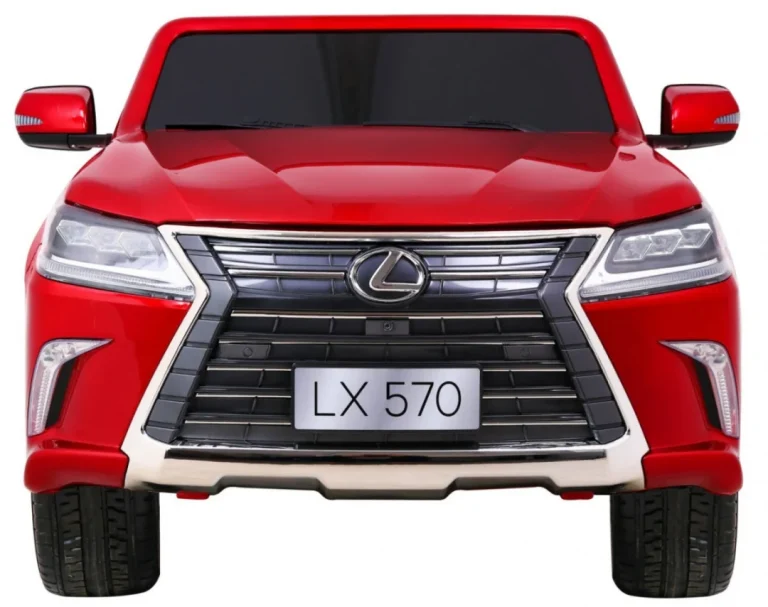 Lexus Lx570 Obojeni Automobil Za 2 Djece Crveni Suv + Daljinski Upravljač, Crvena 3