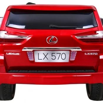 Lexus Lx570 Obojeni Automobil Za 2 Djece Crveni Suv + Daljinski Upravljač, Crvena 6