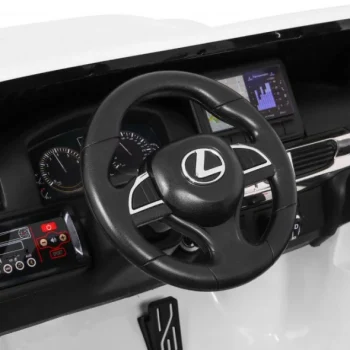 Lexus Lx570 Dječji Automobil S 2 Sjedala, Bijeli + Daljinski Upravljač + Eva Kotači + Mp3, Bijela 10