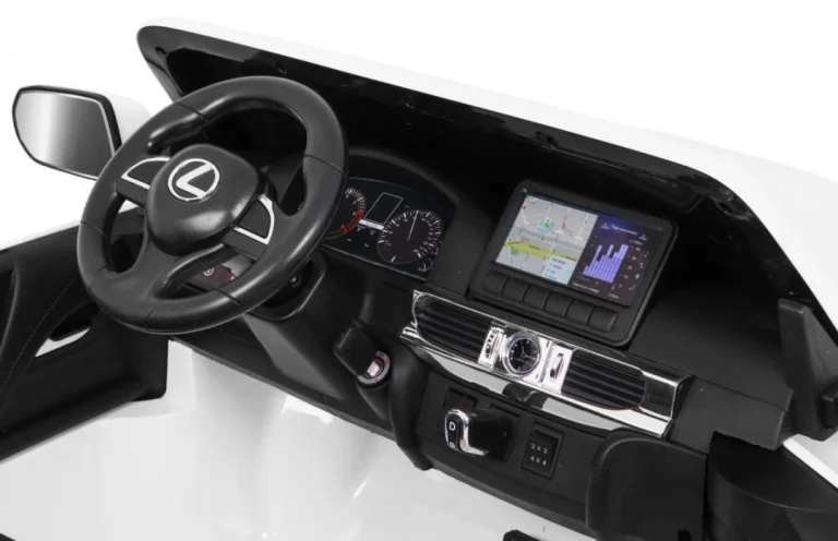 Lexus Lx570 Dječji Automobil S 2 Sjedala, Bijeli + Daljinski Upravljač + Eva Kotači + Mp3, Bijela 11