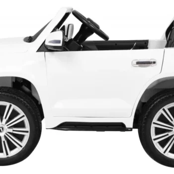 Lexus Lx570 Dječji Automobil S 2 Sjedala, Bijeli + Daljinski Upravljač + Eva Kotači + Mp3, Bijela 4