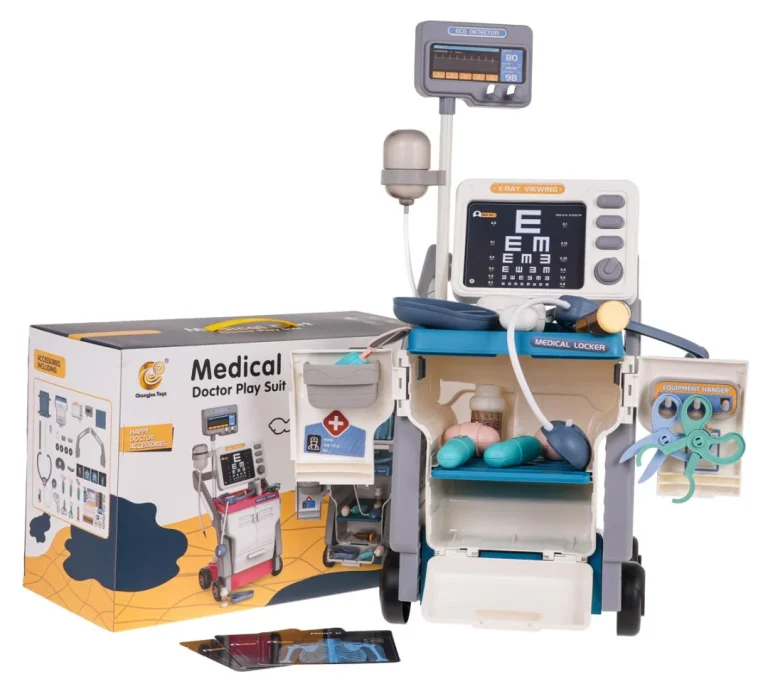 Liječnički Komplet S Ekg Om + Priborom, Plavi 1