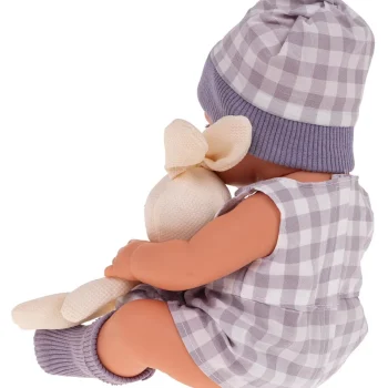 Ljubičasti Set Lutke Bebe + Pribor 3+ 5