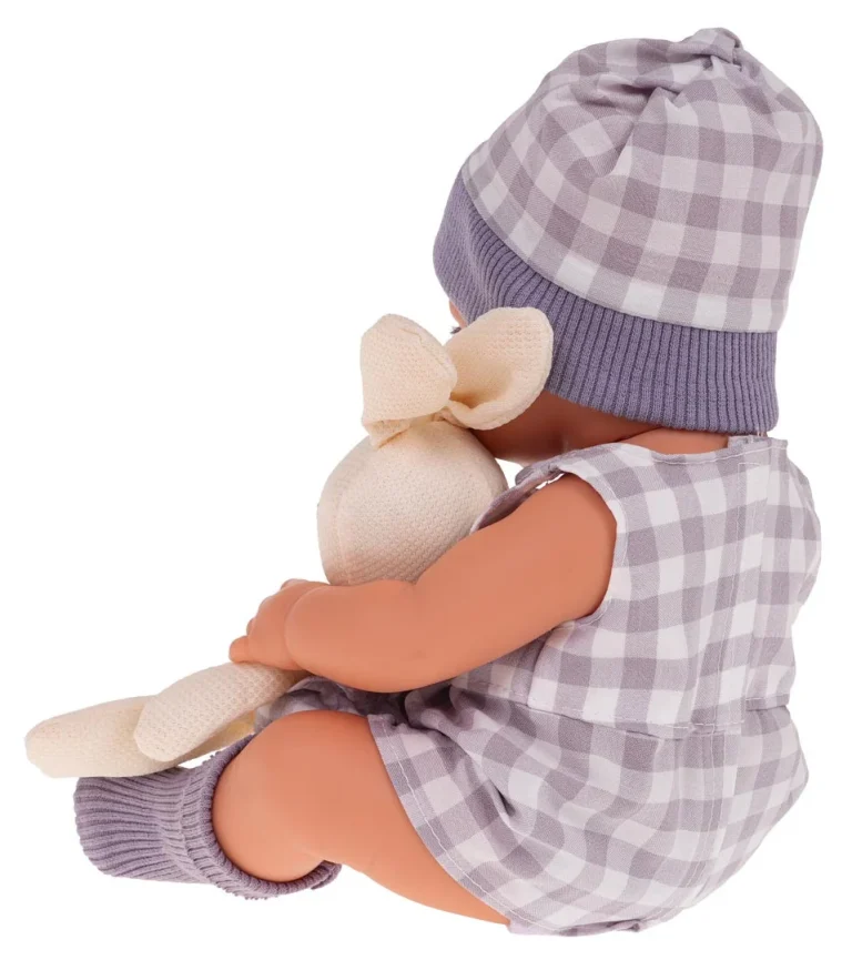 Ljubičasti Set Lutke Bebe + Pribor 3+ 5