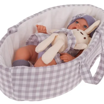 Ljubičasti Set Lutke Bebe + Pribor 3+ 7
