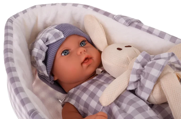Ljubičasti Set Lutke Bebe + Pribor 3+ 8