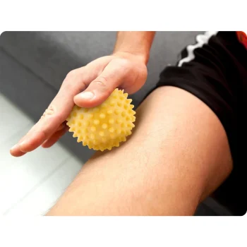 Lopta Za Masažu I Fitness 9,5 Cm Ns 957 žuta 5