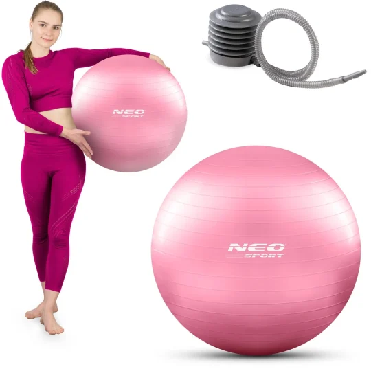 Lopta Za Vježbanje 55 Cm Ns 950 Roza 1