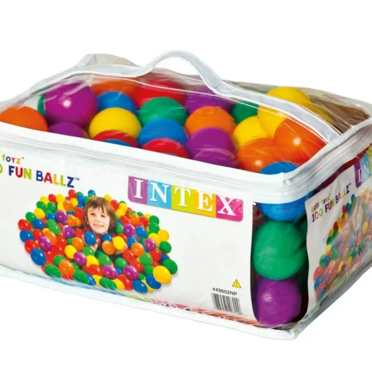 Lopte 100 Kom Za Bazen, Dječji Bazen, Igralište Intex 49602 1