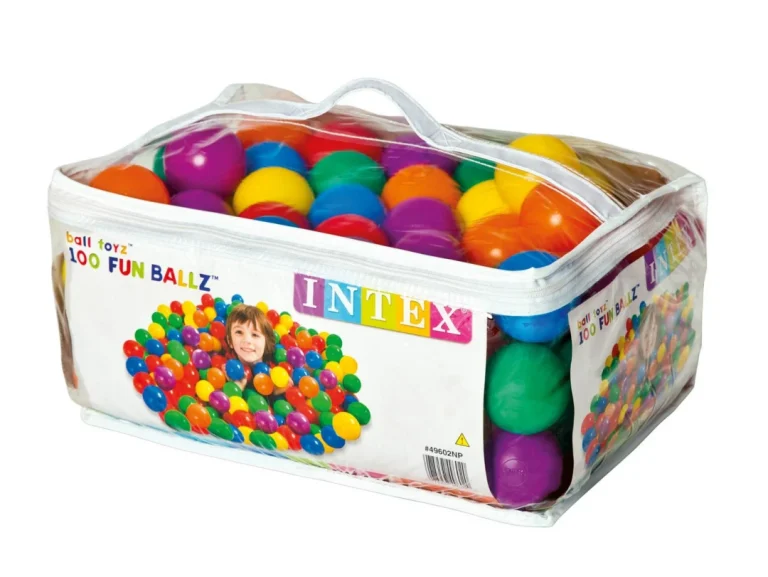 Lopte 100 Kom Za Bazen, Dječji Bazen, Igralište Intex 49602 1