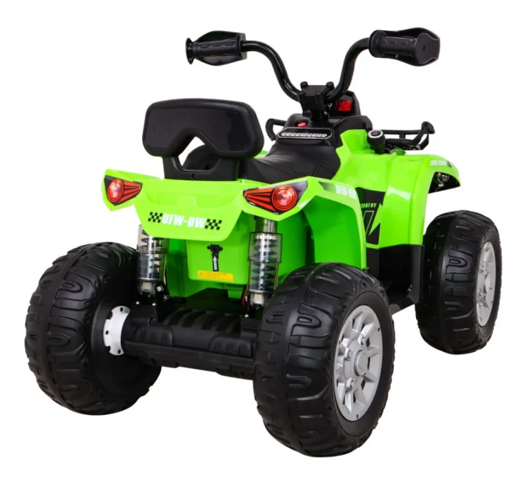 Luđačko Zeleno Quad Vozilo Quad Na Akumulator 8