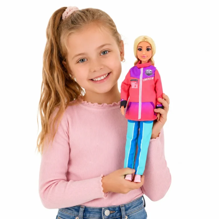 Lutka Anlily Zimski Sportovi Skije Snowboard I Motorne Sanke 30 Cm 3