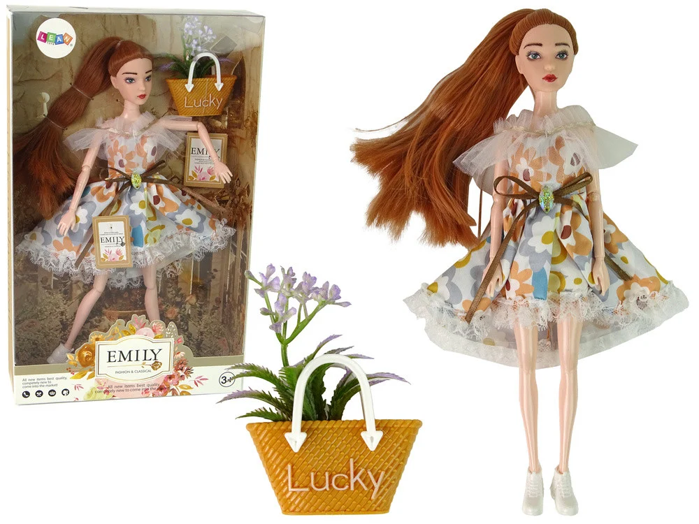 Lutka Emily Crvenokosa S Torbicom I Cvijećem 1