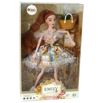 Lutka Emily Crvenokosa S Torbicom I Cvijećem 5