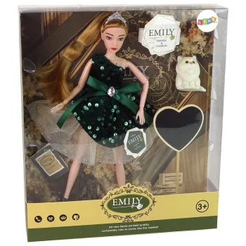 Lutka Emily Plavuša S Mačetom I Drvenim Srcem 5