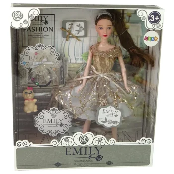 Lutka Emily Tamnokosa S Psom 5